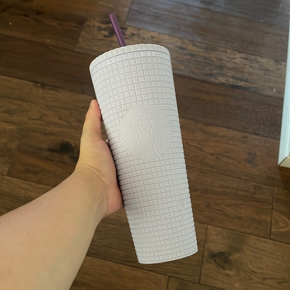 Starbucks Lavender Purple Studded Tumbler
